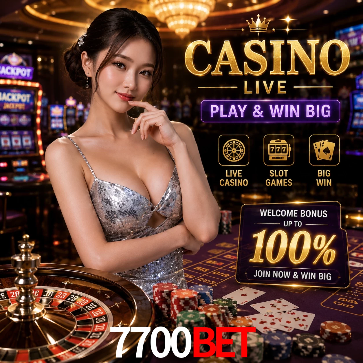 Aplicativo móvel 7700Bet para iOS e Android