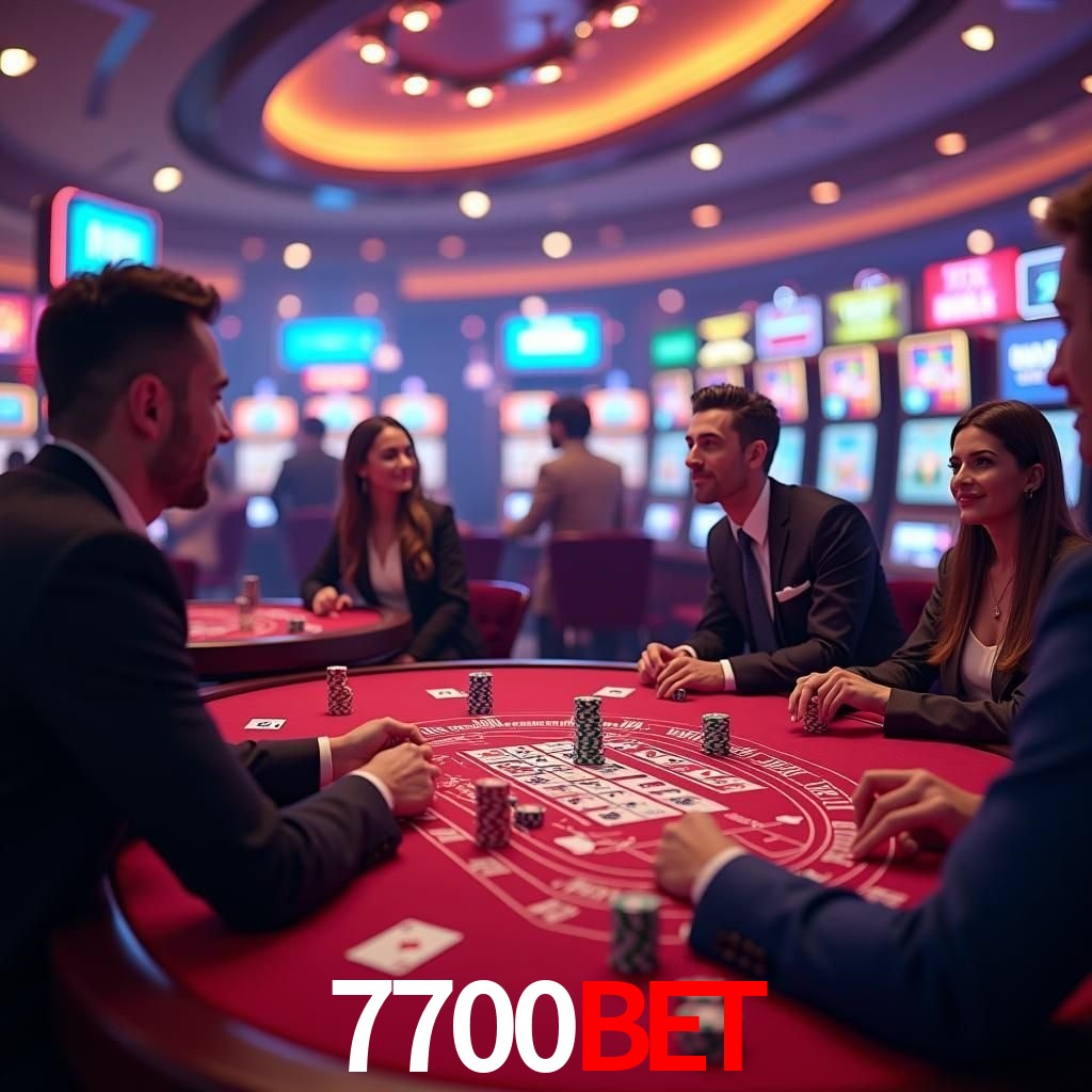 7700Bet Logo - Bônus com Rollover Justo