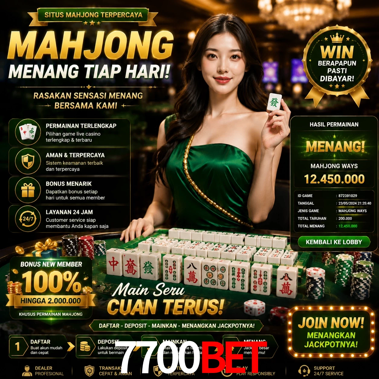 Cashback VIP 7700Bet - reembolso semanal